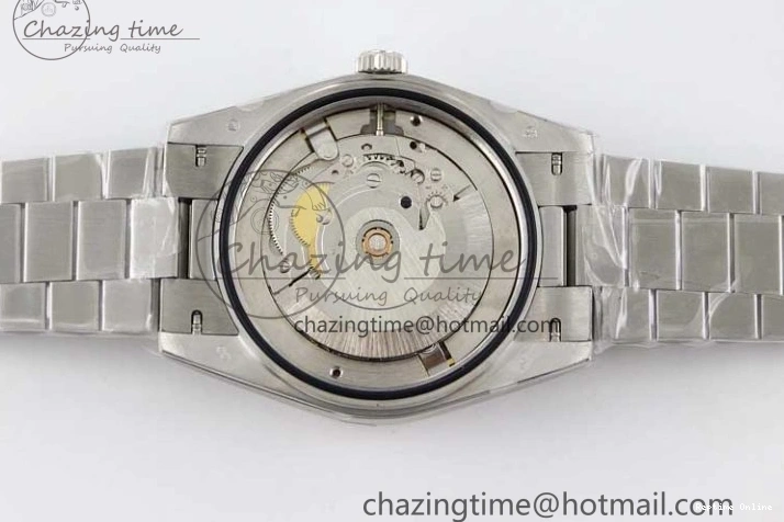 0126 FashionForward Day Date 40mm SS 904L Steel TWF 1:1 Best Edition Meteorite Crystal Dial on SS Bracelet A 2360